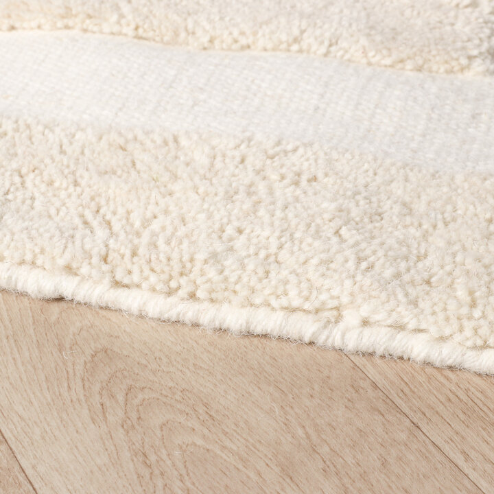Wollen vloerkleed - Judith Border Creme - 5