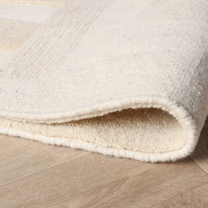 Wollen vloerkleed - Judith Border Creme - 6