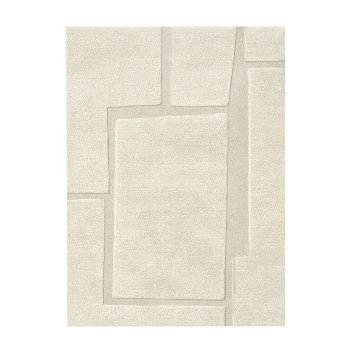 Wollen vloerkleed - Judith Pebble Greige - 1