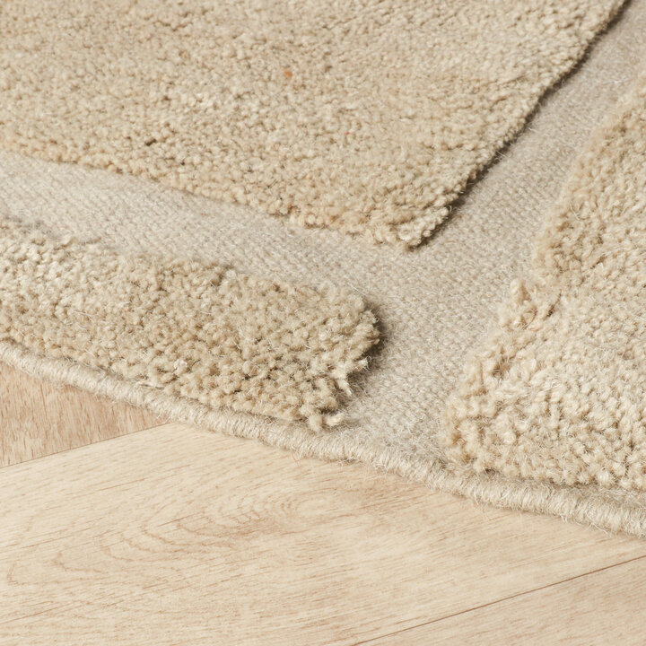 Wollen vloerkleed - Judith Pebble Greige - 5