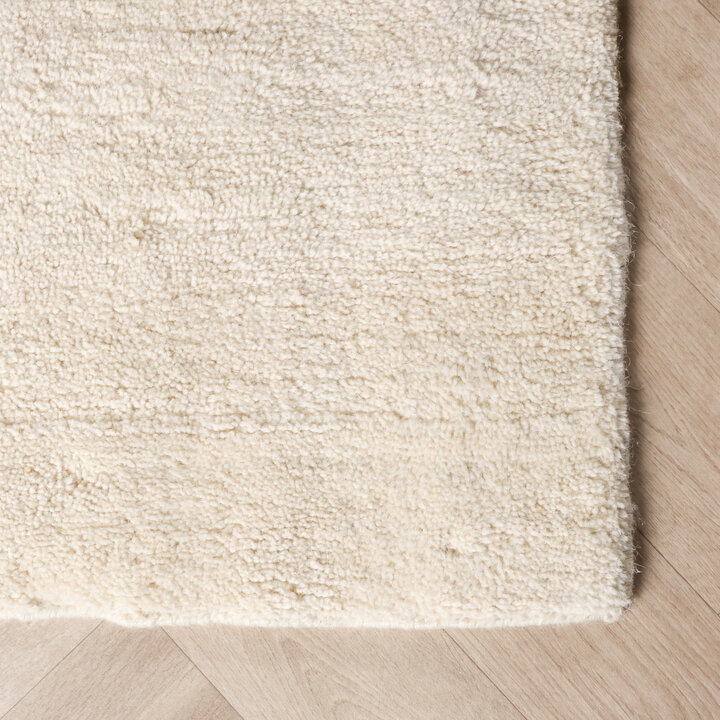 Wollen vloerkleed - Judith Pebble Creme - 4