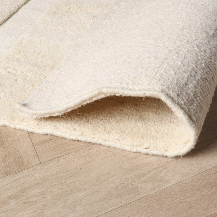 Wollen vloerkleed - Judith Pebble Creme - 6