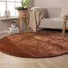 Rond wasbaar vloerkleed - Clean Roest - thumbnail