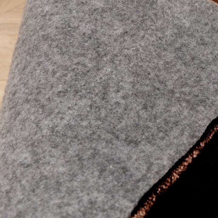 Rond wasbaar vloerkleed - Clean Donkerbruin - 5