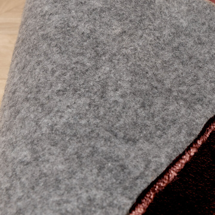 Rond wasbaar vloerkleed - Clean Roze - 5