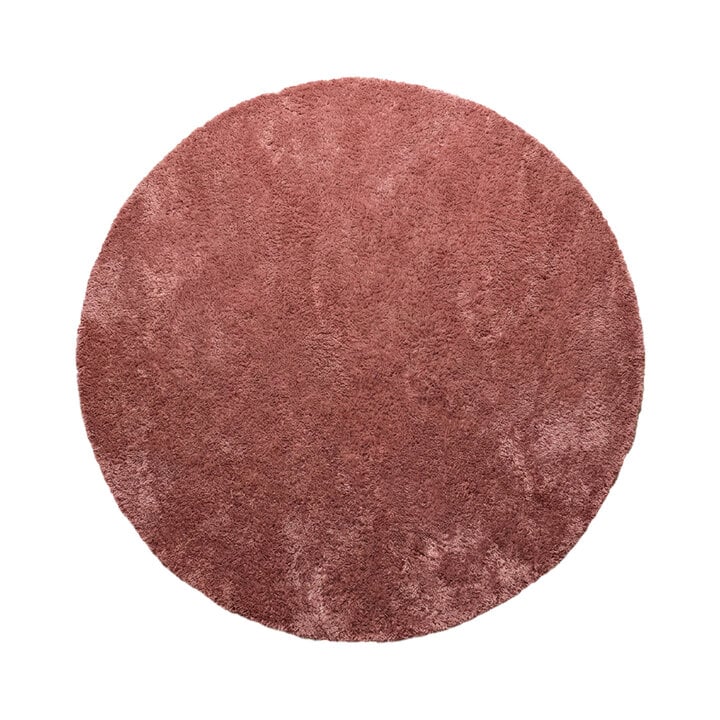 Rond wasbaar vloerkleed - Clean Roze - 1