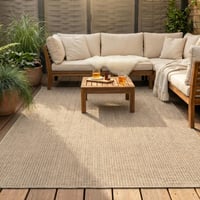 Jute buitenkleed - Fora Melange Naturel
