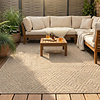 Jute buitenkleed - Fora Tile Naturel  - thumbnail