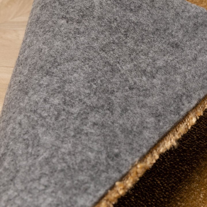 Rond wasbaar vloerkleed - Clean Goud - 5