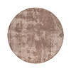 Rond wasbaar vloerkleed - Clean Bruin - thumbnail 1