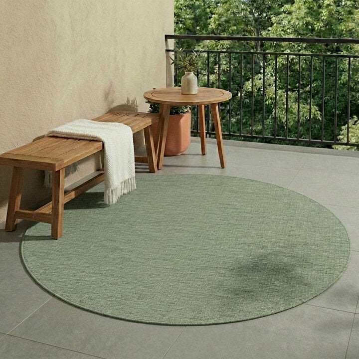 Rond buitenkleed - Costa Groen