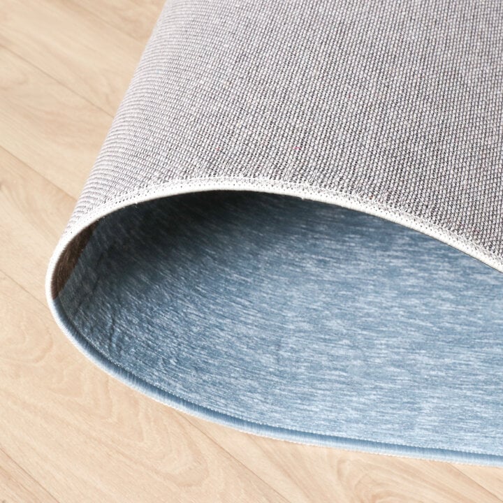 Geometrisch vloerkleed - Swing Circles Blauw/Bruin - 6