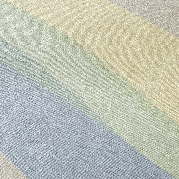 Geometrisch vloerkleed - Swing Waves Blauw/Groen - 3