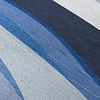 Geometrisch vloerkleed - Swing Waves Blauw - thumbnail 3