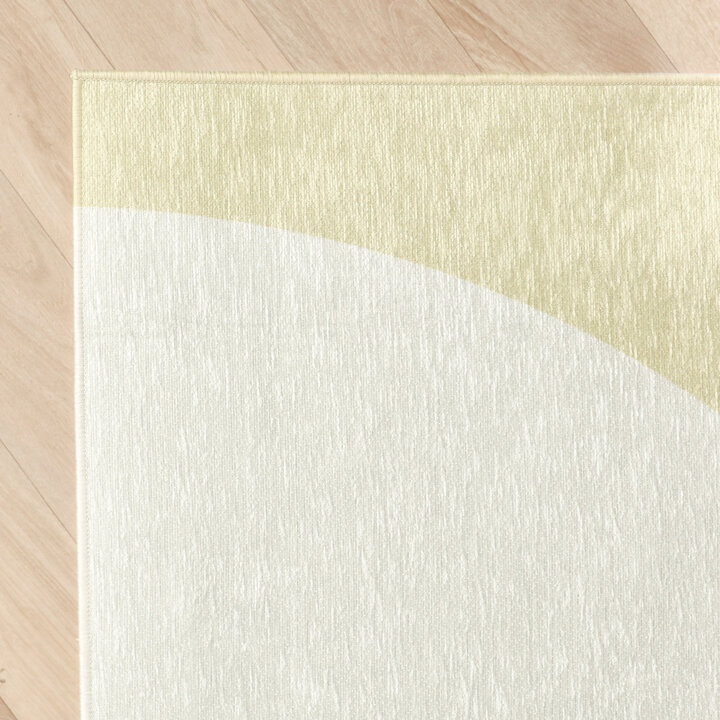 Geometrisch vloerkleed - Swing Shapes Blauw/Groen - 4