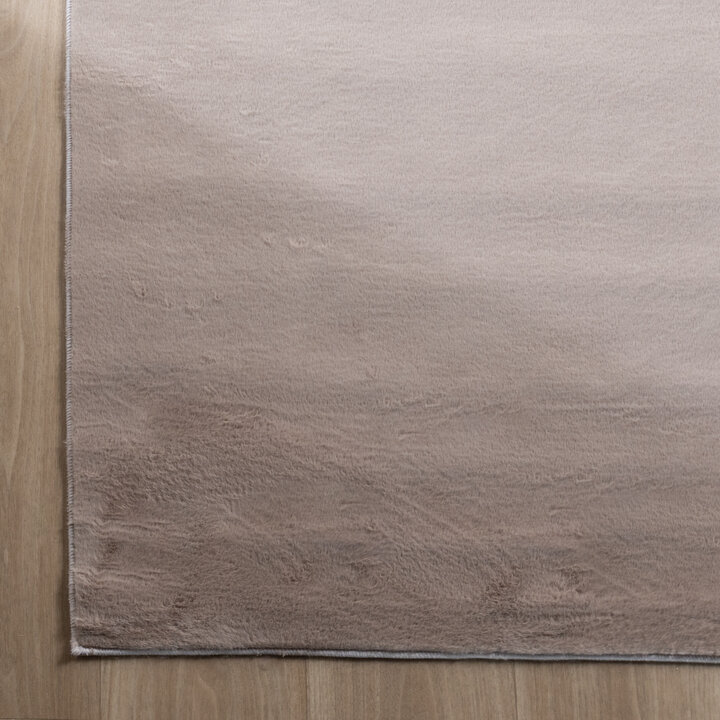 Vierkant laagpolig vloerkleed - Cozy Taupe - 4