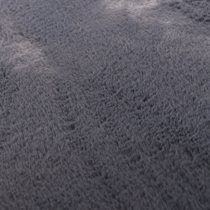 Vierkant laagpolig vloerkleed - Cozy Antraciet - 3