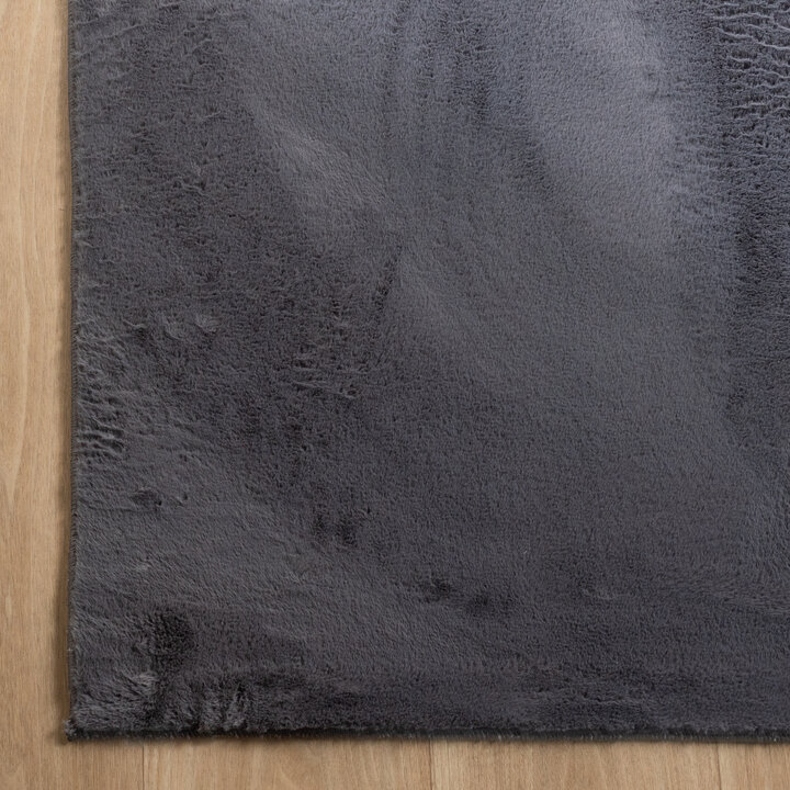 Vierkant laagpolig vloerkleed - Cozy Antraciet - 4