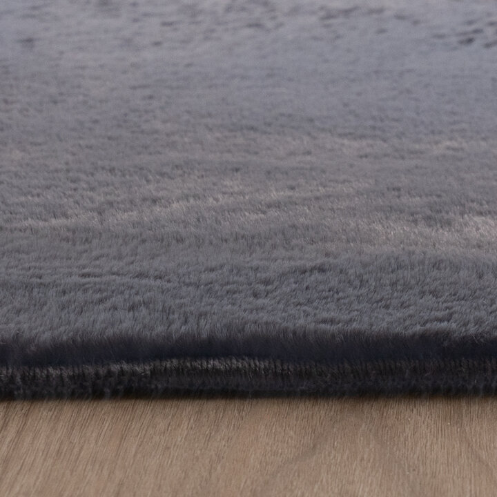 Vierkant laagpolig vloerkleed - Cozy Antraciet - 5