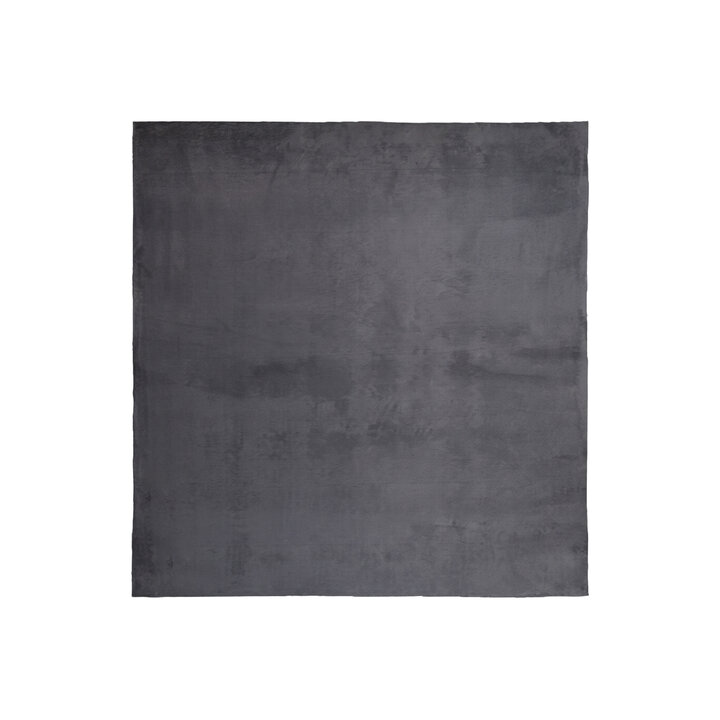 Vierkant laagpolig vloerkleed - Cozy Antraciet - 1