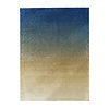 Abstract vloerkleed - Mellow Blauw/Geel - thumbnail 1