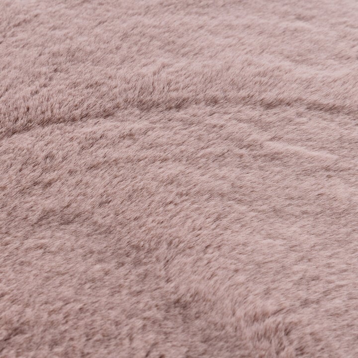 Vierkant hoogpolig vloerkleed - Comfy Supreme Roze - 3