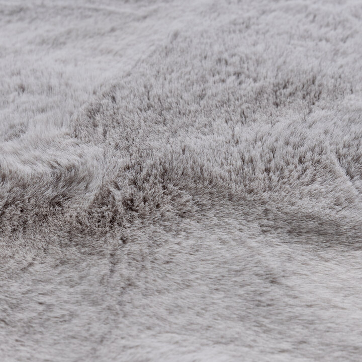 Vierkant hoogpolig vloerkleed - Comfy Supreme Grijs - 3