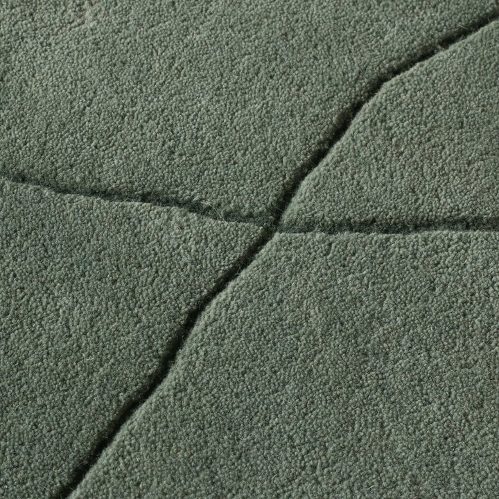 Organisch vloerkleed - Elodie Groen - 3