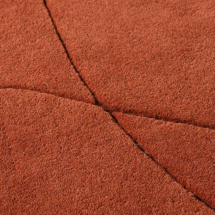 Organisch vloerkleed - Elodie Terracotta - 3