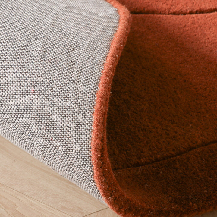 Organisch vloerkleed - Elodie Terracotta - 6