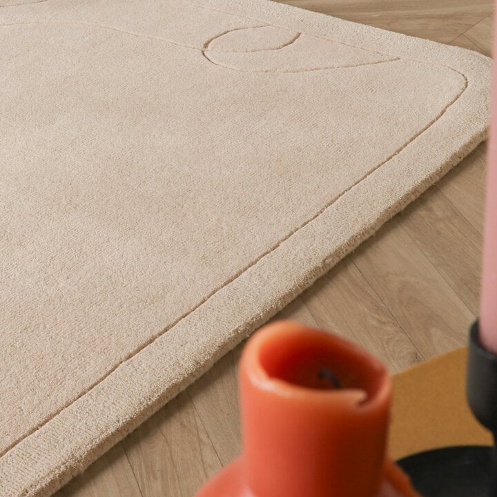 Organisch vloerkleed - Elodie Creme - 2