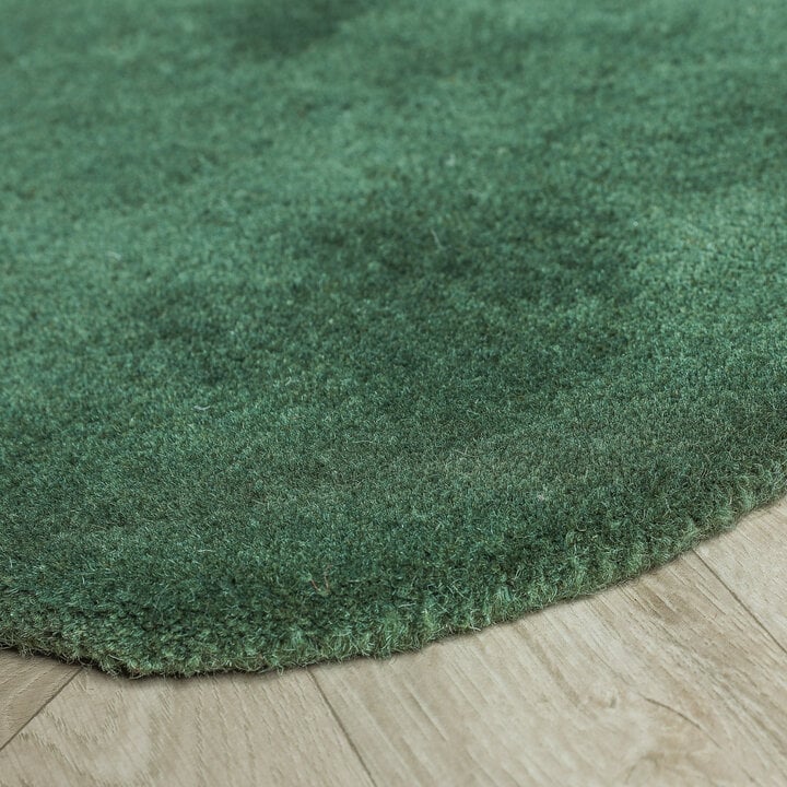 Organisch vloerkleed - Chester Lines Groen - 5