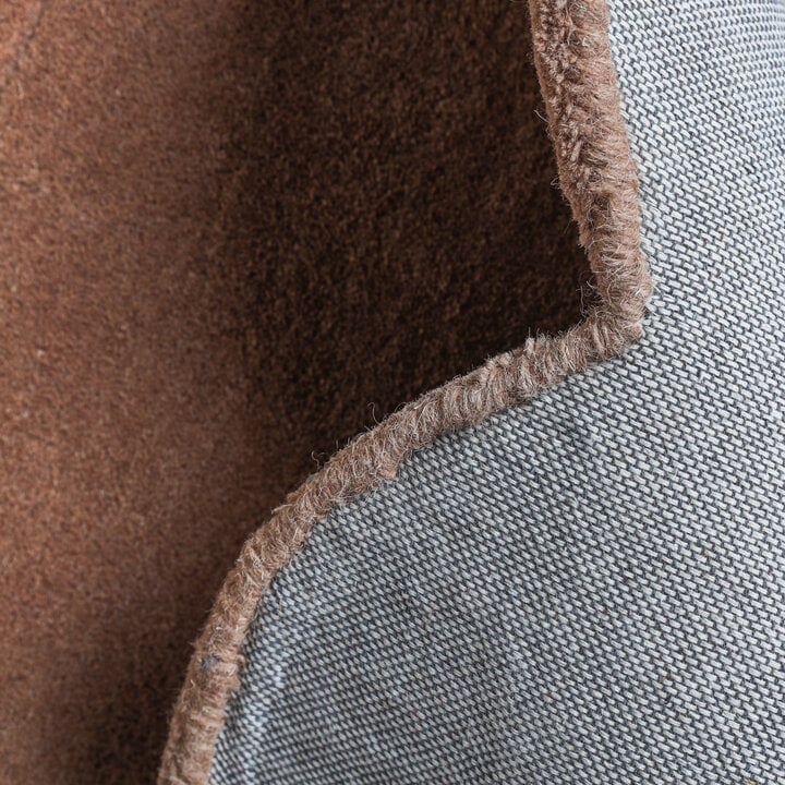 Organisch vloerkleed - Chester Lines Bruin - 6