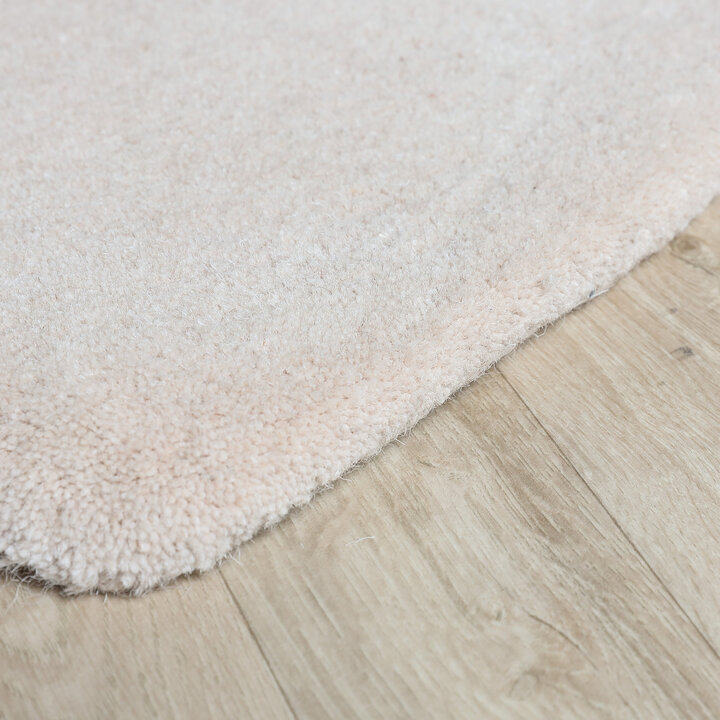 Organisch vloerkleed - Chester Blocks Creme - 5