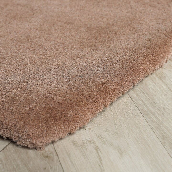 Organisch vloerkleed - Chester Blocks Bruin - 5