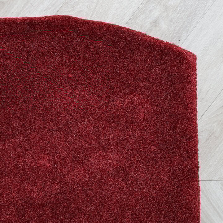 Organisch vloerkleed - Chester Blocks Rood - 4