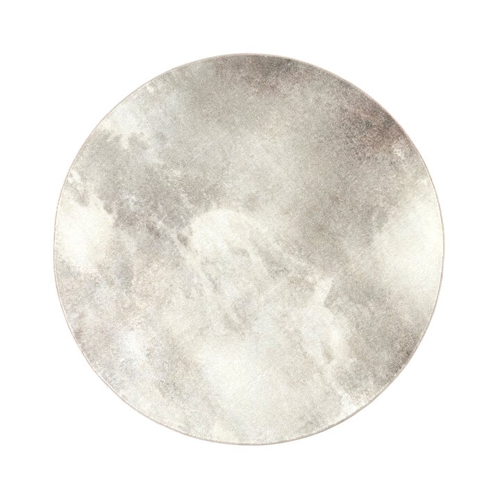 Rond design vloerkleed - Lunara Taupe - 1