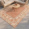 Buitenvloerkleed - Maui Border Terracotta - thumbnail