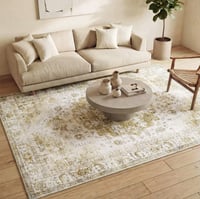 Vintage vloerkleed - Lago Groen/Creme