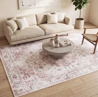 Vintage vloerkleed - Lago Rood/Roze