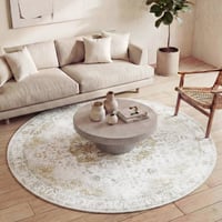 Rond Vintage vloerkleed - Lago Groen