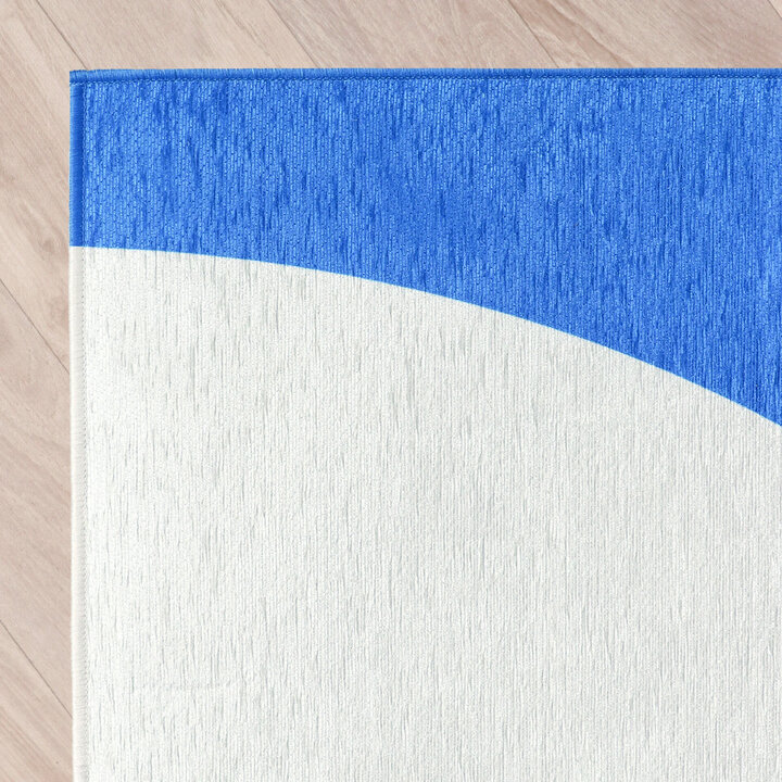 Geometrisch vloerkleed - Swing Shapes Blauw - 4