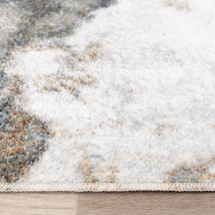 Rond wasbaar vloerkleed - Misha Flow Multicolor - 4