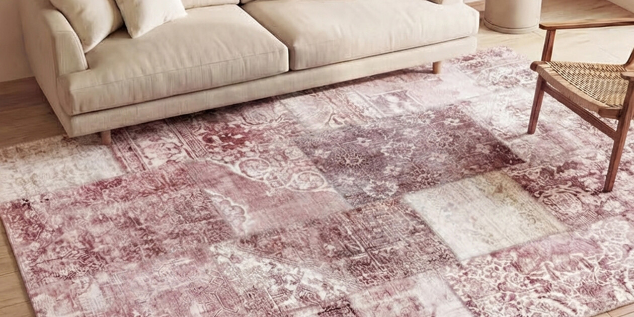 Vloerkleed Woonkamer Patroon Scandinavisch