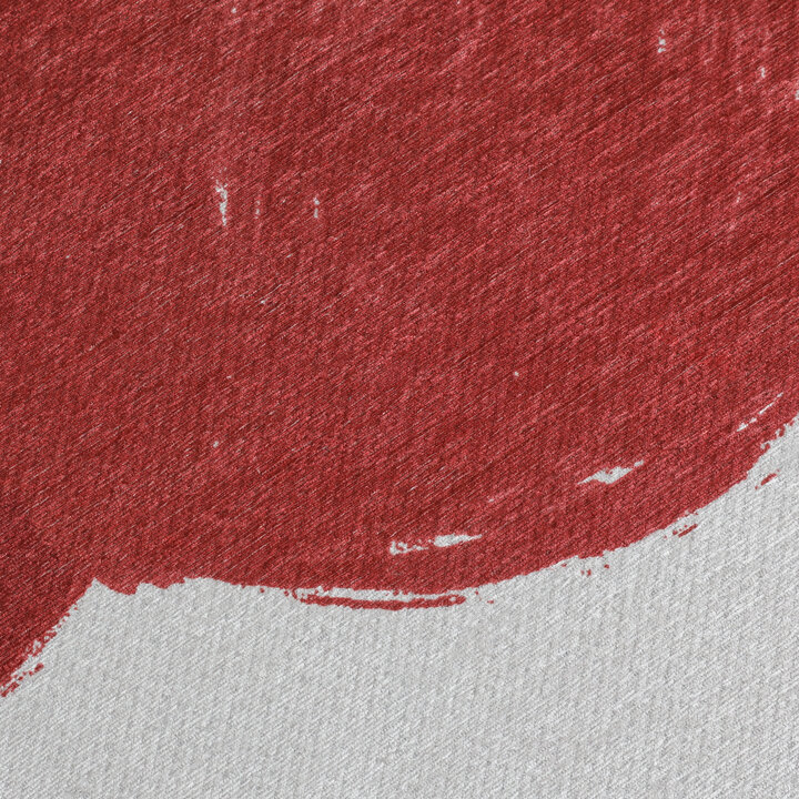 Wasbaar kindervloerkleed - Mick Kers Rood - 3