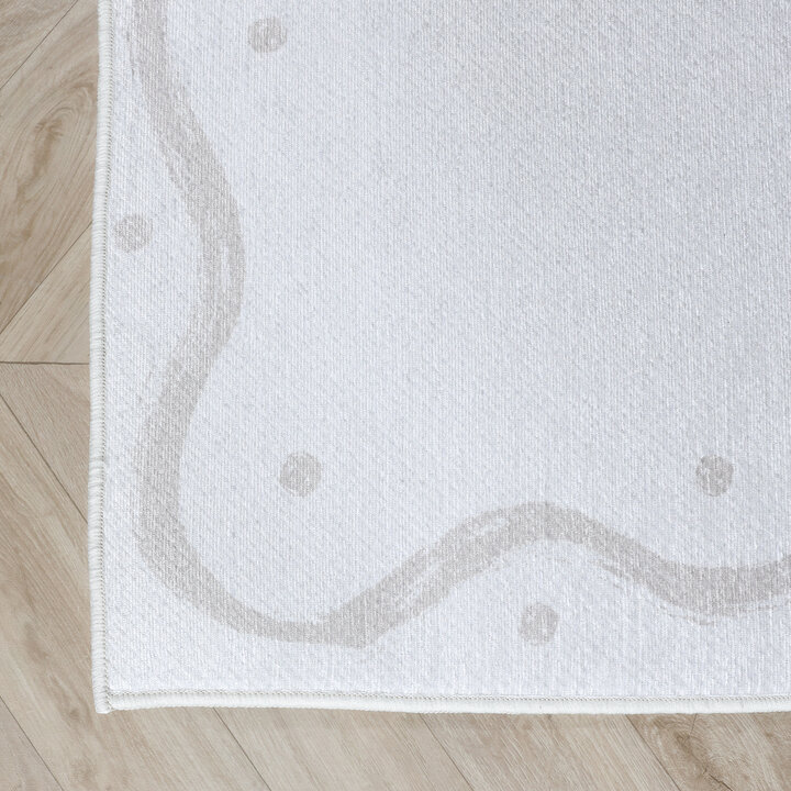 Wasbaar kindervloerkleed - Mick Kers Rood - 4