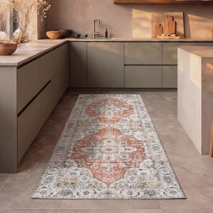 Wasbare loper - Domingo Mandala Terra