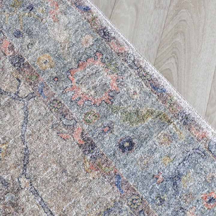 Vintage vloerkleed - Matteo Oriental Blauw/Beige - 2