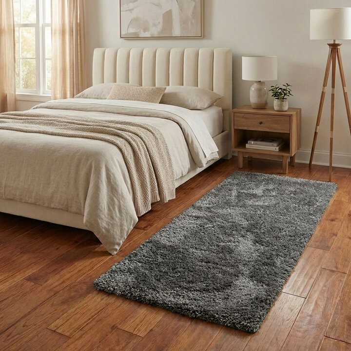 Wasbare loper - Blaze Grijs