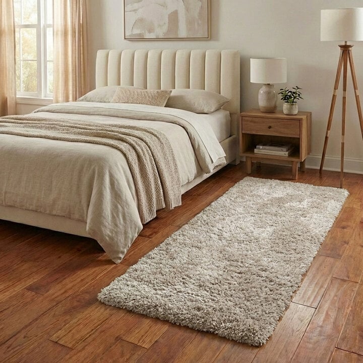 Wasbare loper - Blaze Beige/Grijs